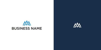 Elegant M Initials Logo for Branding vector