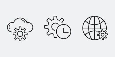 Exporset user interface icon design vector
