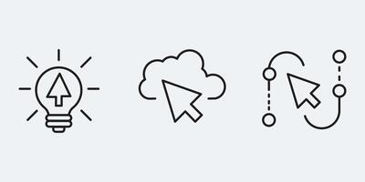 Exporset user interface icon design vector