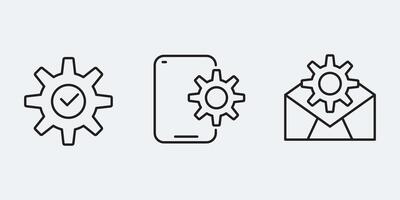 Exporset user interface icon design vector