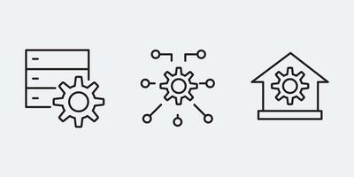 Exporset user interface icon design vector