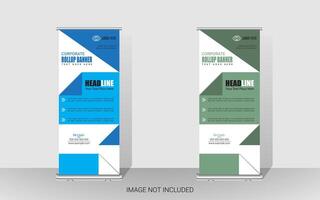 Minimal Creative Professional Business Rollup Banner Template Design vector