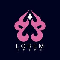 abstract logo design. unique and characterful, geometric abstract logo vector