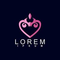 abstract logo design. unique and characterful, geometric abstract logo, modern and cute logo concept vector