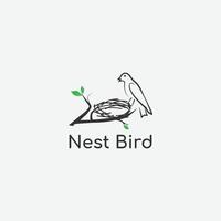 Nest Logo Design Template vector