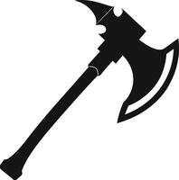 axe illustration isolated on white background eps 10 vector