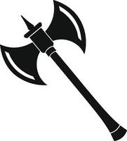 axe illustration isolated on white background eps 10 vector