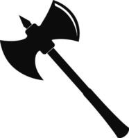 axe illustration isolated on white background eps 10 vector