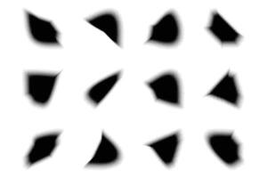 Halftone Hexagon Pattern, Reprographic Technique for Simulating Background Set Minimal Style Dynamic Wallpaper vector