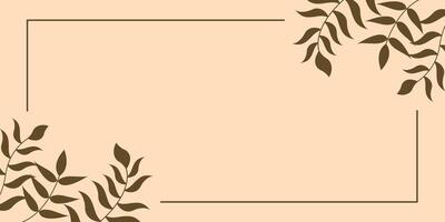Graphic of Aesthetic Border Template vector