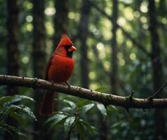 Sparrow, Eagle, Hawk, Owl, Pigeon, Crow, Robin, Parrot, Penguin, Flamingo, Swan, Hummingbird, Peacock, Woodpecker, Seagull, Toucan, Canary, Finch, Peli sitting on a branch in the natural green forest photo