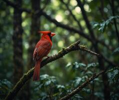 Sparrow, Eagle, Hawk, Owl, Pigeon, Crow, Robin, Parrot, Penguin, Flamingo, Swan, Hummingbird, Peacock, Woodpecker, Seagull, Toucan, Canary, Finch, Peli sitting on a branch in the natural green forest photo