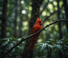 Sparrow, Eagle, Hawk, Owl, Pigeon, Crow, Robin, Parrot, Penguin, Flamingo, Swan, Hummingbird, Peacock, Woodpecker, Seagull, Toucan, Canary, Finch, Peli sitting on a branch in the natural green forest photo