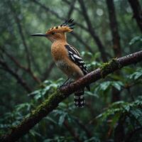 Sparrow, Eagle, Hawk, Owl, Pigeon, Crow, Robin, Parrot, Penguin, Flamingo, Swan, Hummingbird, Peacock, Woodpecker, Seagull, Toucan, Canary, Finch, Peli sitting on a branch in the natural green forest photo