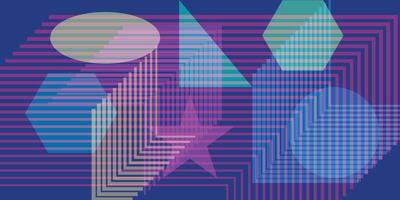 Geometric color pattern background for design elements. vector