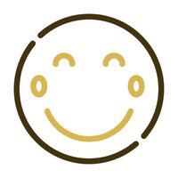 Blush Cheek icon for illustration, web, app, infographic, etc vector