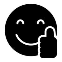 Thumbs Up icon for illustration, web, app, infographic, etc vector