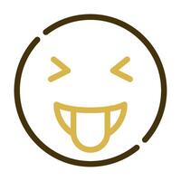 Laugh Out icon for illustration, web, app, infographic, etc vector