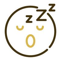 Sleepy Zzz icon for illustration, web, app, infographic, etc vector