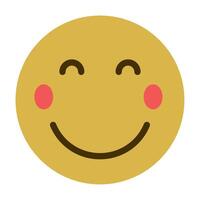 Blush Cheek icon for illustration, web, app, infographic, etc vector
