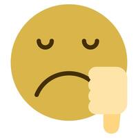 Thumbs Down icon for illustration, web, app, infographic, etc vector