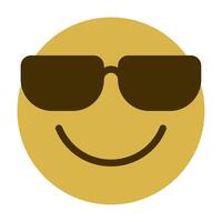 Cool Shades icon for illustration, web, app, infographic, etc vector
