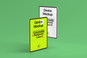 Tablet device design with minimal scene psd