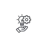 innovation icon. .Editable stroke.linear style sign for use web design,logo.Symbol illustration. vector