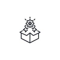 novelty icon. .Editable stroke.linear style sign for use web design,logo.Symbol illustration. vector