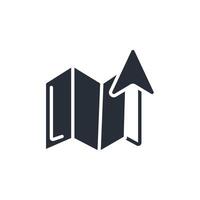 navigate icon. .Editable stroke.linear style sign for use web design,logo.Symbol illustration. vector