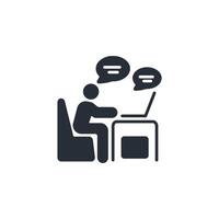student icon. .Editable stroke.linear style sign for use web design,logo.Symbol illustration. vector