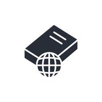 atlas icon. .Editable stroke.linear style sign for use web design,logo.Symbol illustration. vector