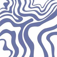 Abstract horizontal background with colorful waves. Trendy illustration in style retro 60s, vector