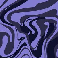 Abstract horizontal background with colorful waves. Trendy illustration in style retro 60s, 70s. Pastel colors vector