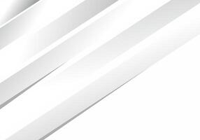 Gray and white diagonal line architecture geometry tech abstract subtle background illustration. vector