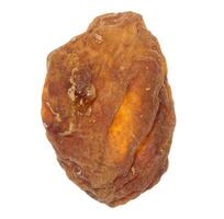 Dried apricot on isolated background photo