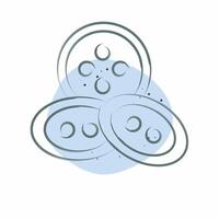 Icon Buttons. related to Sewing symbol. Color Spot Style. simple design illustration vector
