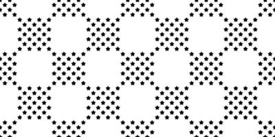 star seamless pattern checked scarf isolated christmas gift wrap paper cartoon tile wallpaper repeat background illustration design vector