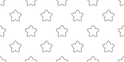 star seamless pattern christmas dash line scarf isolated gift wrap paper cartoon tile wallpaper repeat background illustration design vector