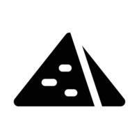Simple Pyramid icon. The icon can be used for websites, print templates, presentation templates, illustrations, etc vector