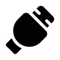 Simple Usb Cable icon. The icon can be used for websites, print templates, presentation templates, illustrations, etc vector