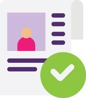 Approved Done Tick vector
