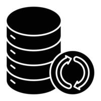 Backup Icon Design For Personal And Commercial Use. vector