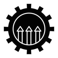 Improvement Icon Design For Personal And Commercial Use. vector