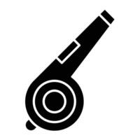 Whistle Icon Design For Personal And Commercial Use. vector