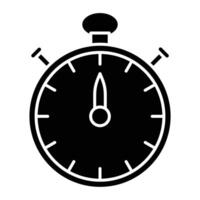 Chronometer Icon Design For Personal And Commercial Use. vector