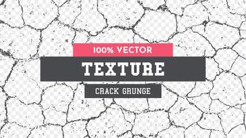 Grunge Crack Texture. Dirty Background. Adding Vintage Style and Wear to Illustrations and Objects vector
