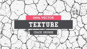 Grunge Crack Texture. Dirty Background. Adding Vintage Style and Wear to Illustrations and Objects vector
