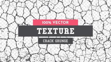Grunge Crack Texture. Dirty Background. Adding Vintage Style and Wear to Illustrations and Objects vector