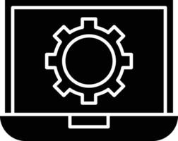 Optimization Line Icon vector